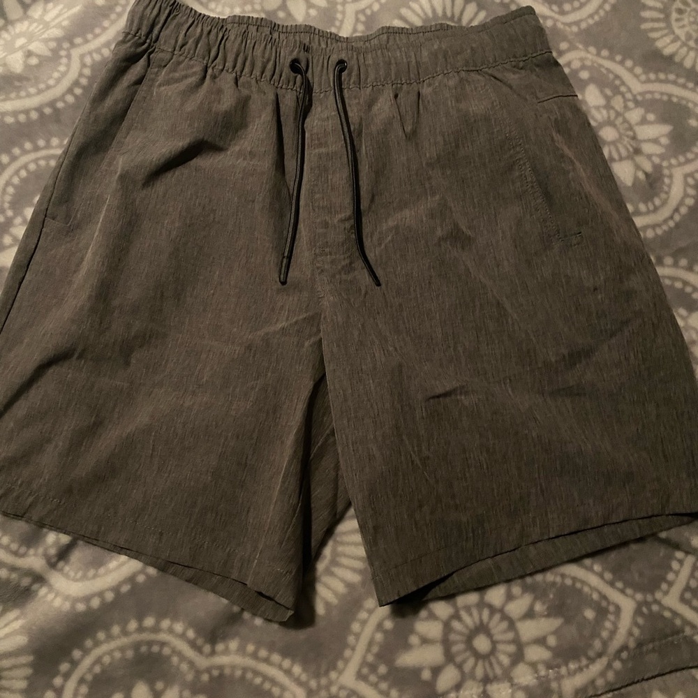 Eddie Bauer Men's Charcoal Athletic Shorts
